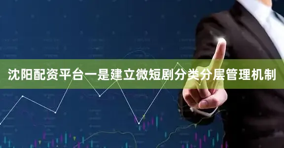 沈阳配资平台一是建立微短剧分类分层管理机制